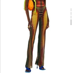 NWT Jean Paul Gaultier Brown Dots Lounge Pants